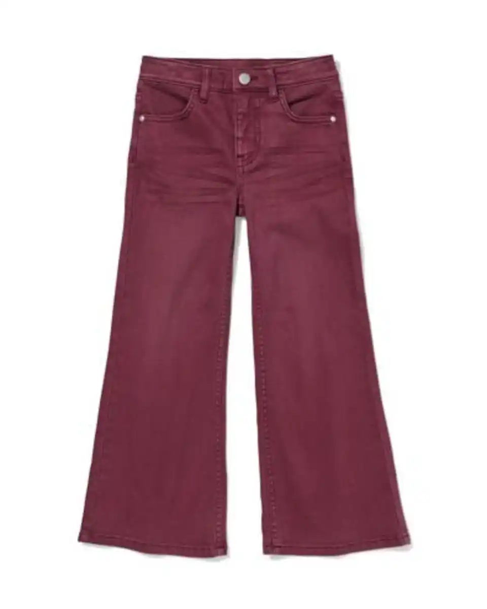 Bild 2 von Kinderjeans, Bootcut bordeauxrot