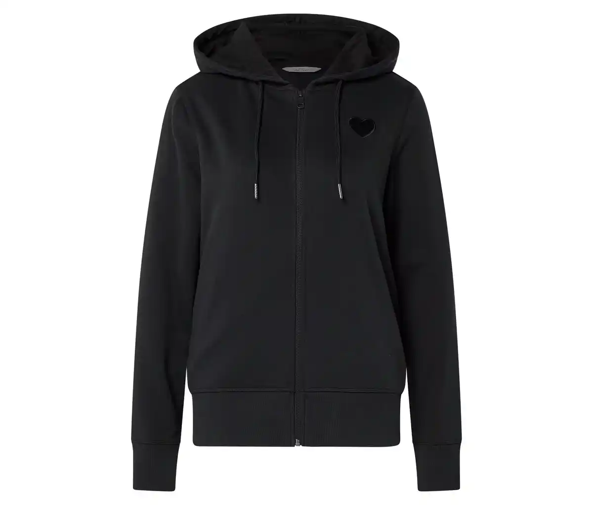 Bild 1 von Sweatjacke, schwarz