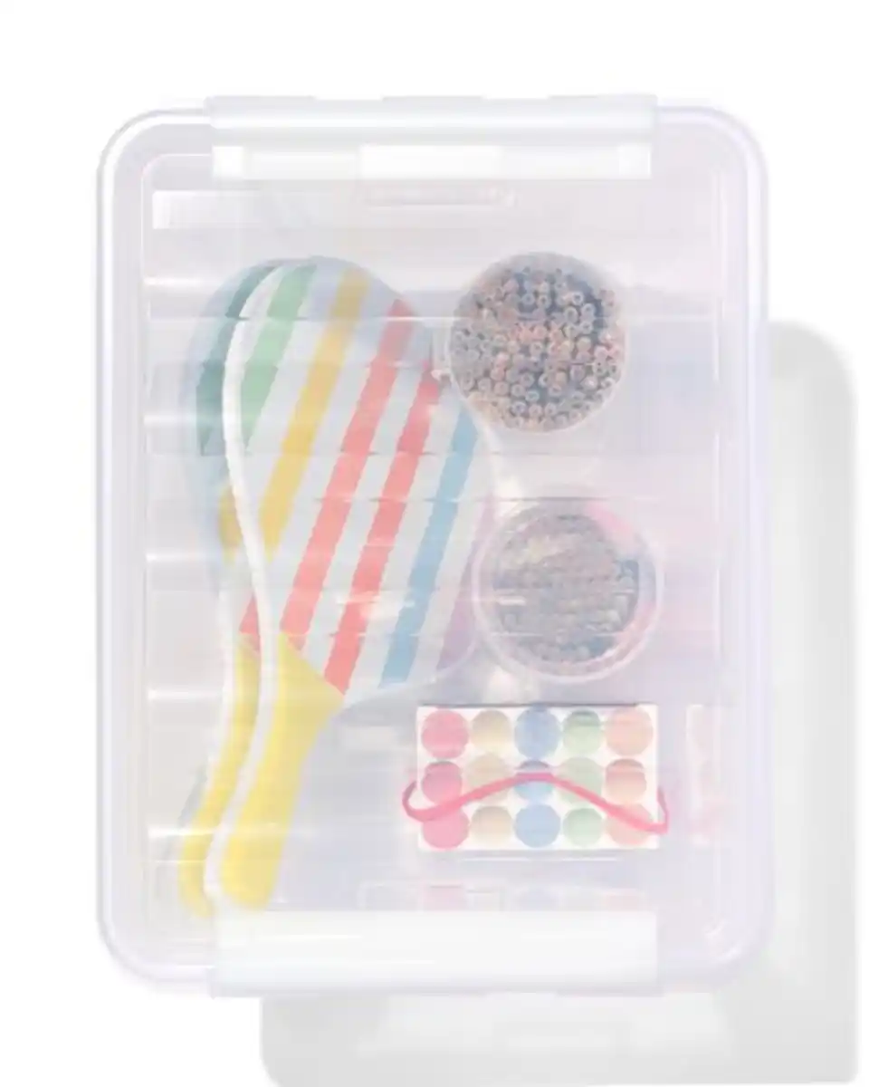 Bild 3 von Ordnungsbox Madrid, 25 Liter, transparent, 40 x 30 x 32 cm
