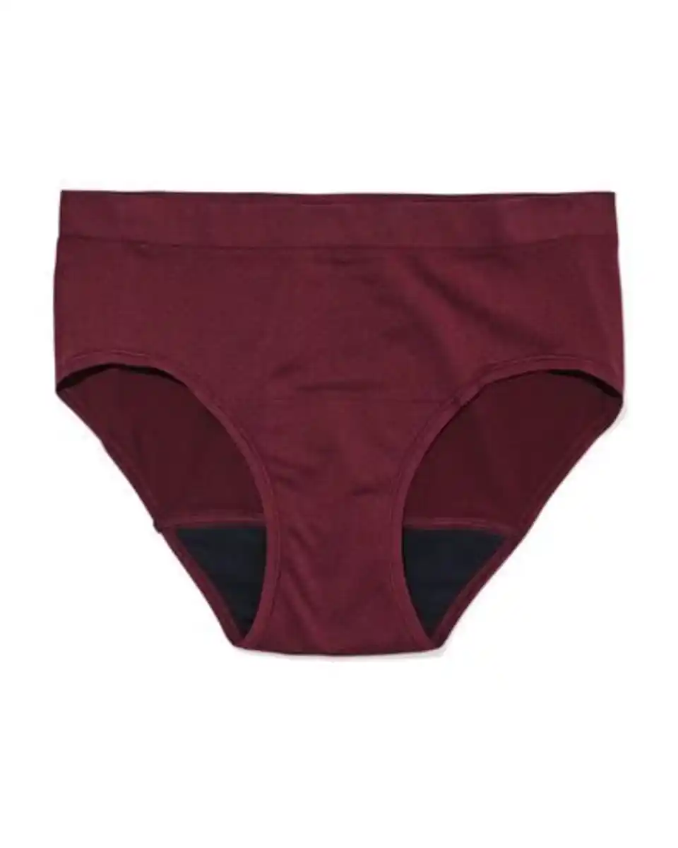 Bild 4 von Menstruations-Hipster, nahtlos, leichte Absorption dunkelrot