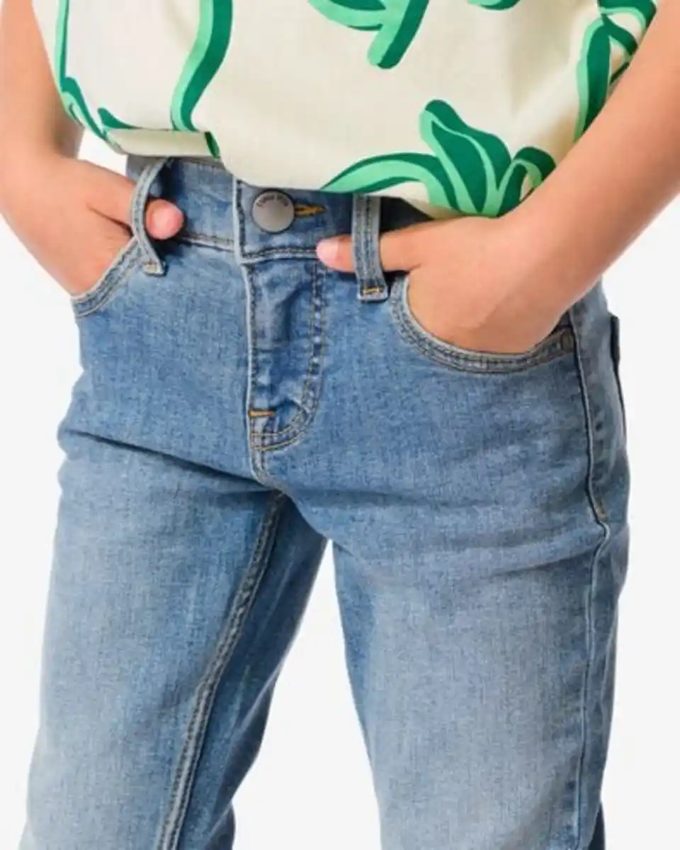 Bild 3 von Kinderjeans, Skinny Fit mittelblau
