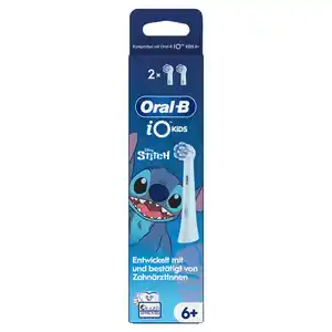 Oral-B Aufsteckbürsten iO Sanfte Reinigung Kids Stitch, 2 Stk