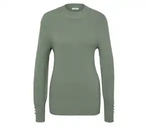 Feinstrickpullover, salbei