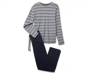 Pyjama, gestreift