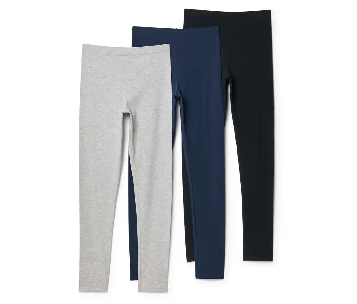 Bild 1 von 3 Kinder-Leggings, blau, schwarz, grau