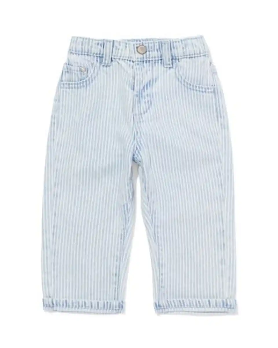 Bild 1 von Babyjeans, gestreift blau