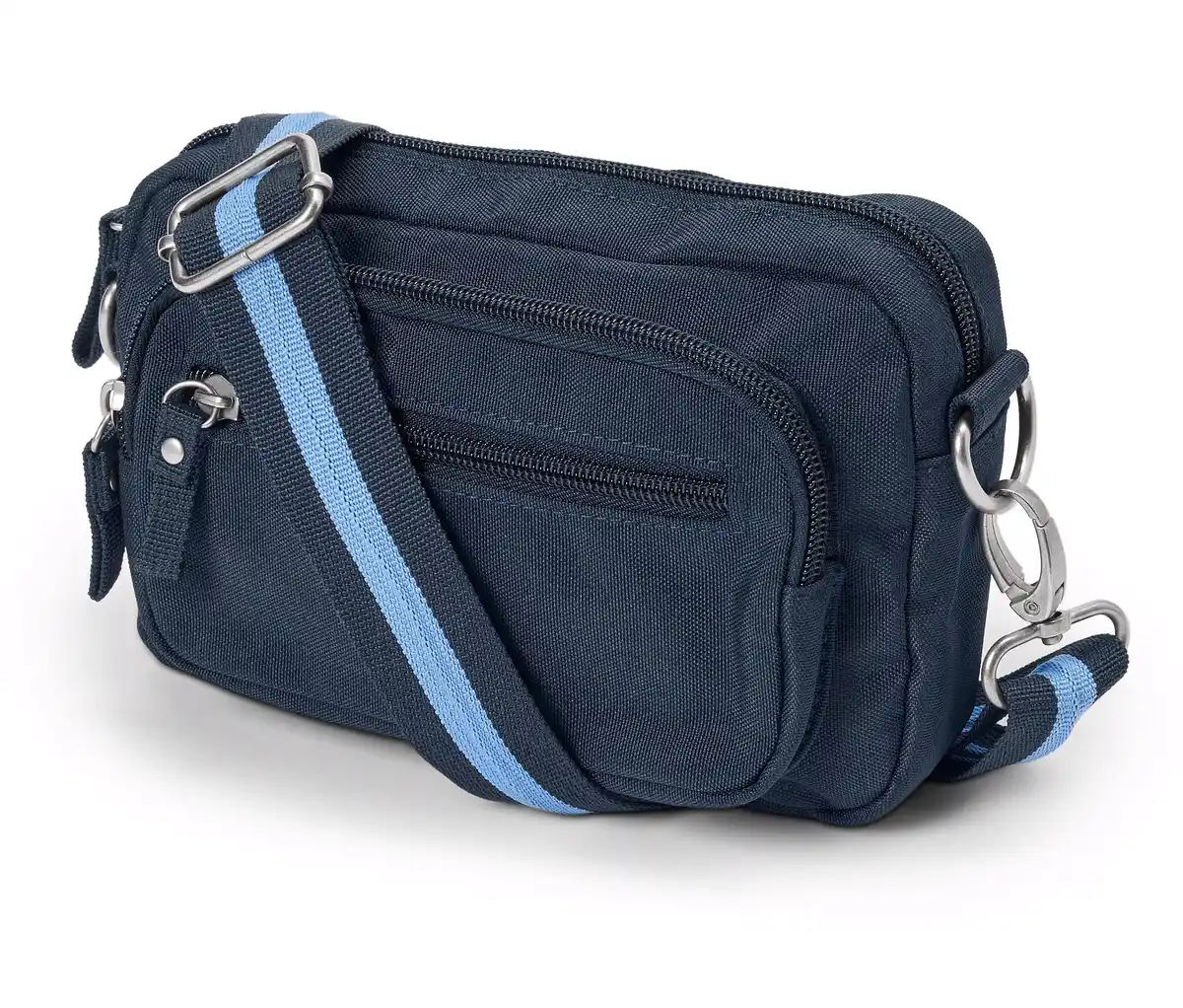 Bild 1 von Sicherheits-Umhänge-und-Bauchtasche, blau