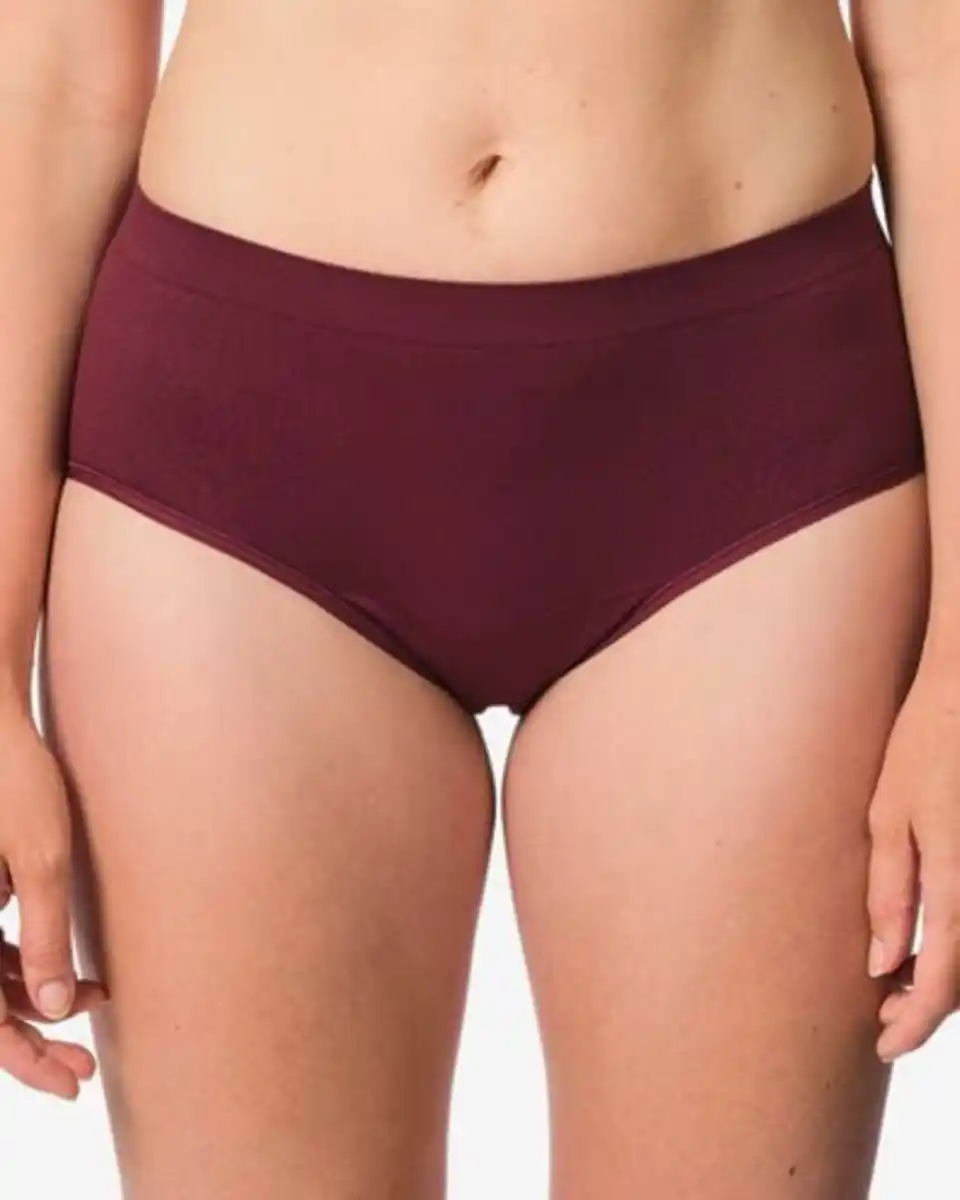 Bild 1 von Menstruations-Hipster, nahtlos, leichte Absorption dunkelrot