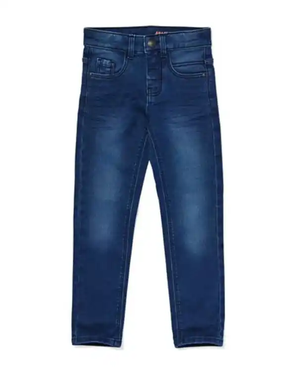 Bild 2 von Kinderhose, Jog-Denim, Skinny Fit dunkelblau