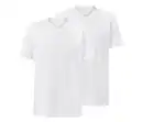 Bild 1 von 2 T-Shirts mit V-Ausschnitt, weiß
