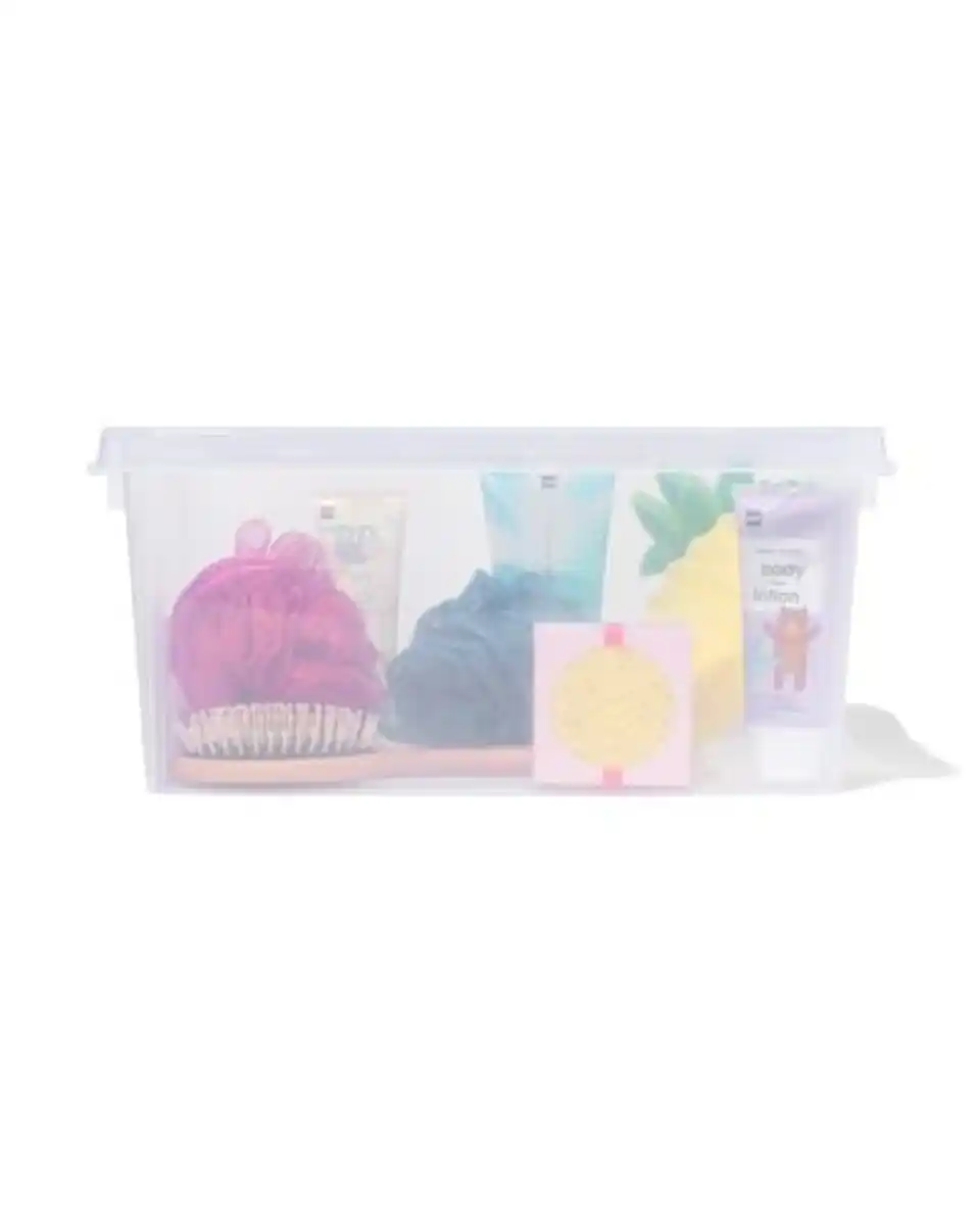 Bild 1 von Ordnungsbox Madrid, 14 Liter, transparent, 40 x 30 x 19 cm