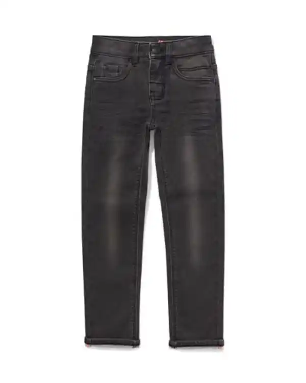 Bild 2 von Kinderhose, Jog-Denim, Skinny Fit schwarz