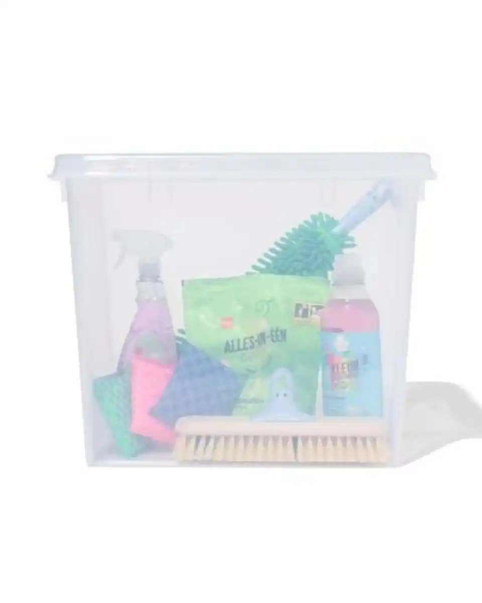 Bild 1 von Ordnungsbox London, 52 Liter, transparent 50 x 39 x 41 cm