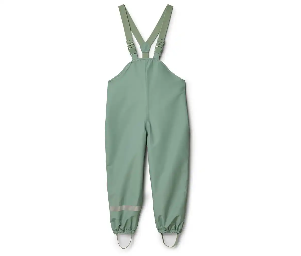 Bild 1 von Kinder-Thermo-Regenhose mit Fleecefutter, salbeigrün