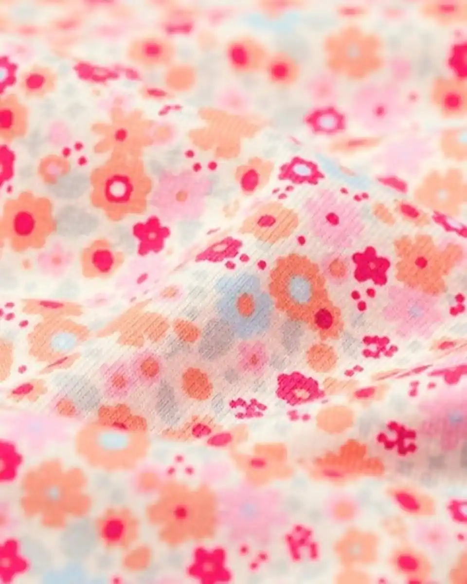 Bild 4 von Mitwachsender Baby-Strampler mit Blumen multicolor