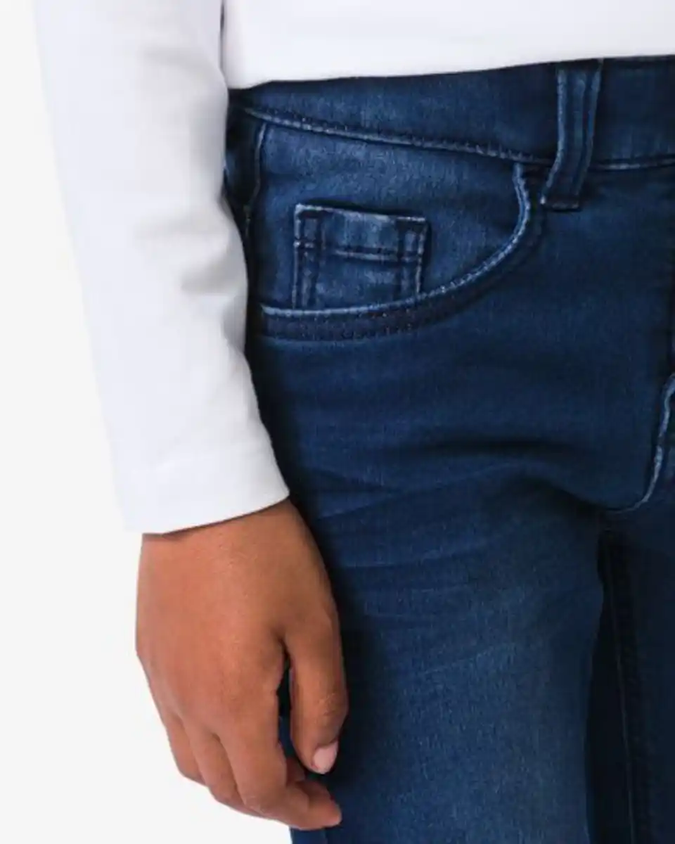 Bild 4 von Kinderhose, Jog-Denim, Skinny Fit dunkelblau