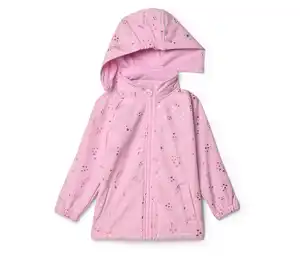 Kinder-Softshelljacke, glitzernd