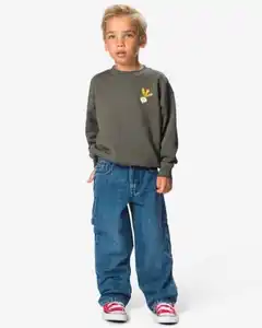 Kinderjeans, Regular Fit blau