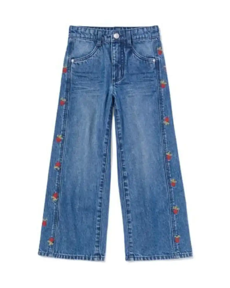 Bild 2 von Kinderjeans, Wide Fit, Radieschen mittelblau
