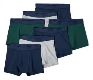 7 Kinder-Slipboxer, blau, grün, grau