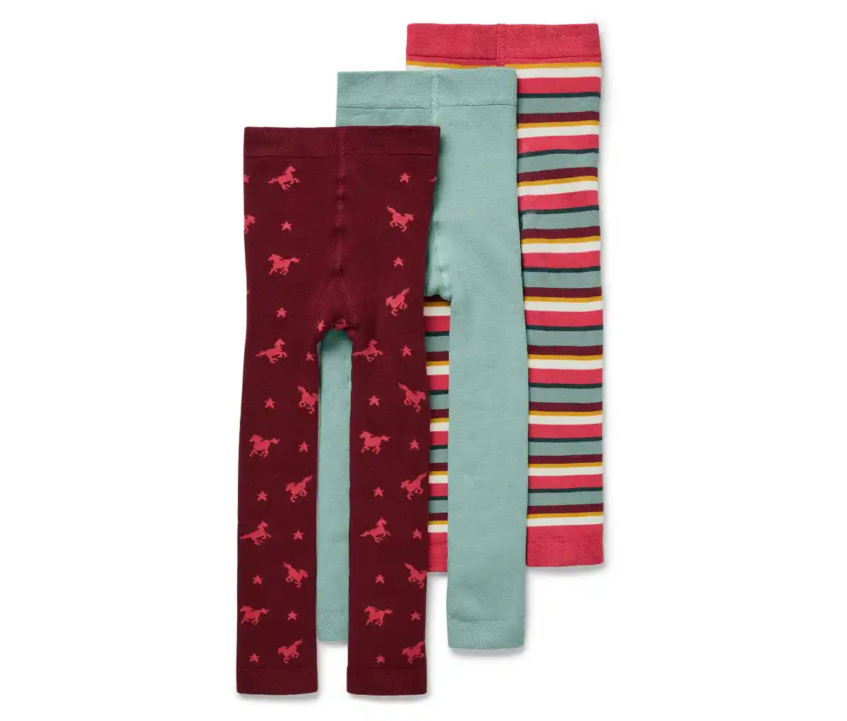 Bild 1 von 3 Kinder-Frottee-Thermoleggings, Pferde