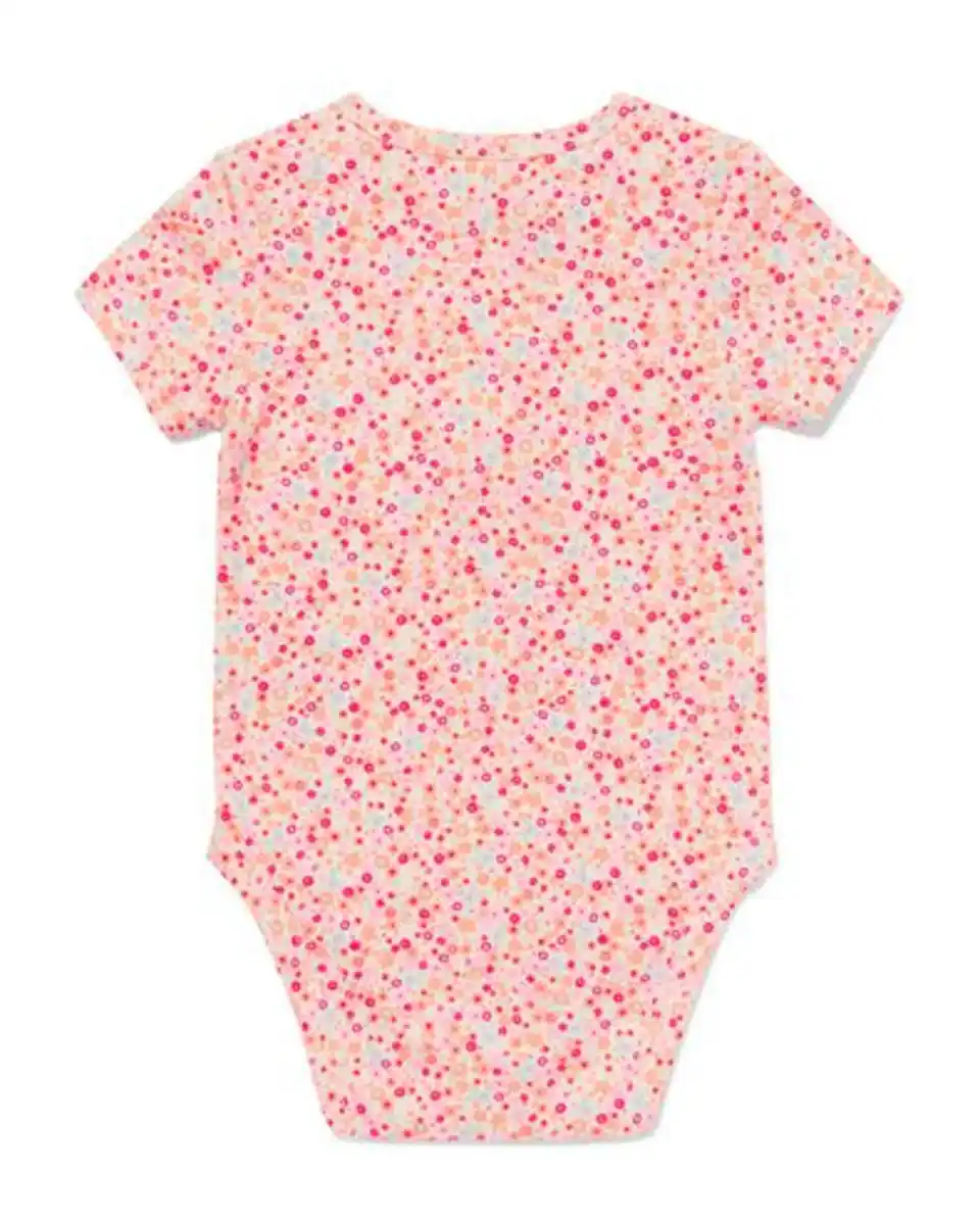 Bild 3 von Mitwachsender Baby-Strampler mit Blumen multicolor