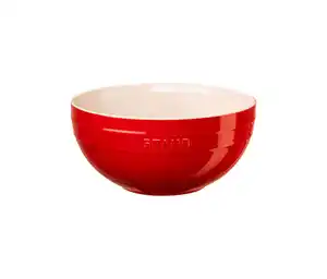 STAUB Keramik-Schüssel, ca. 24 cm, kirschrot