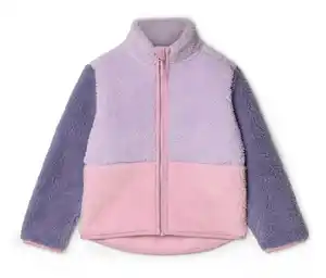 Kinder-Teddyjacke, lila-rosa