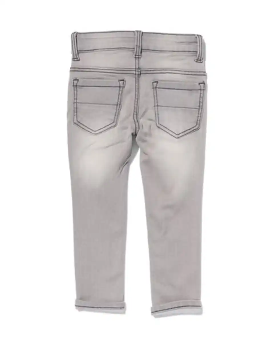 Bild 3 von Kinderhose, Jog-Denim, Skinny Fit grau