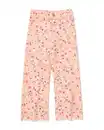 Bild 2 von Kinderhose, weit, mit Blumen rosa