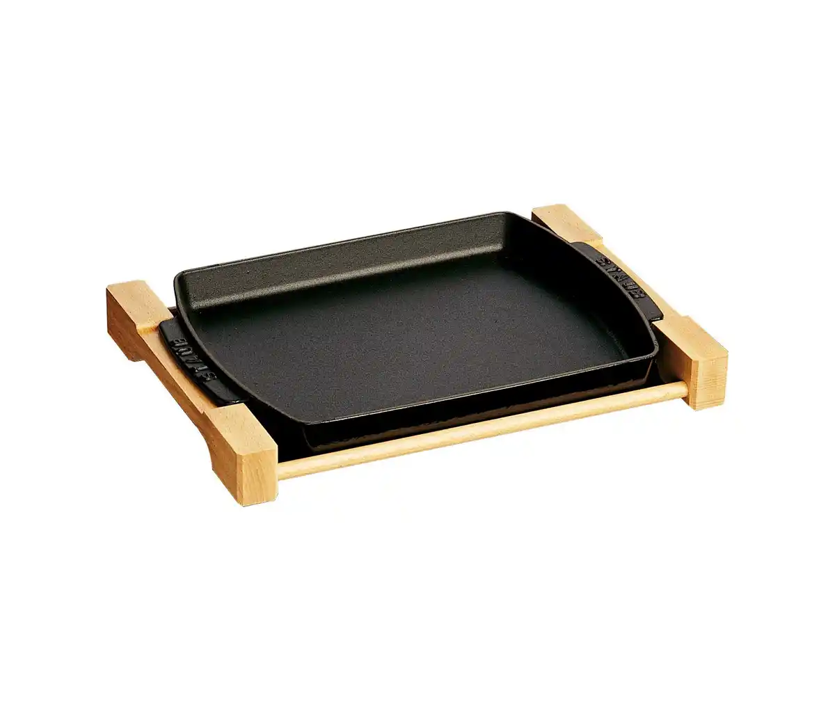 Bild 1 von STAUB Teller mit Holzunterlage
