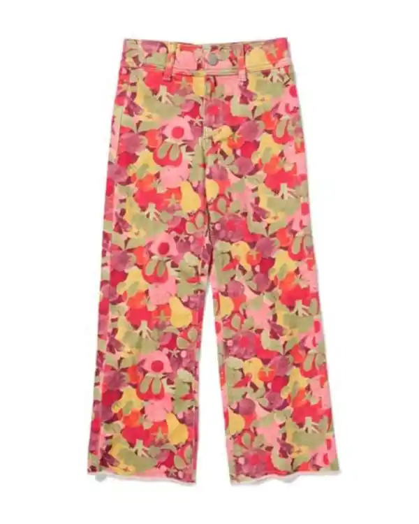 Bild 2 von Kinderhose, weite Passform, Früchte bordeauxrot