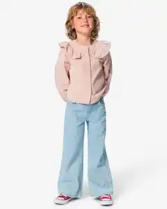 Kinderhose, Regular Fit, gestreift jeansfarben