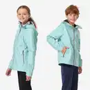 Bild 1 von DECATHLON Regenjacke Segeln Kinder wasserdicht winddicht 100 mintgrün