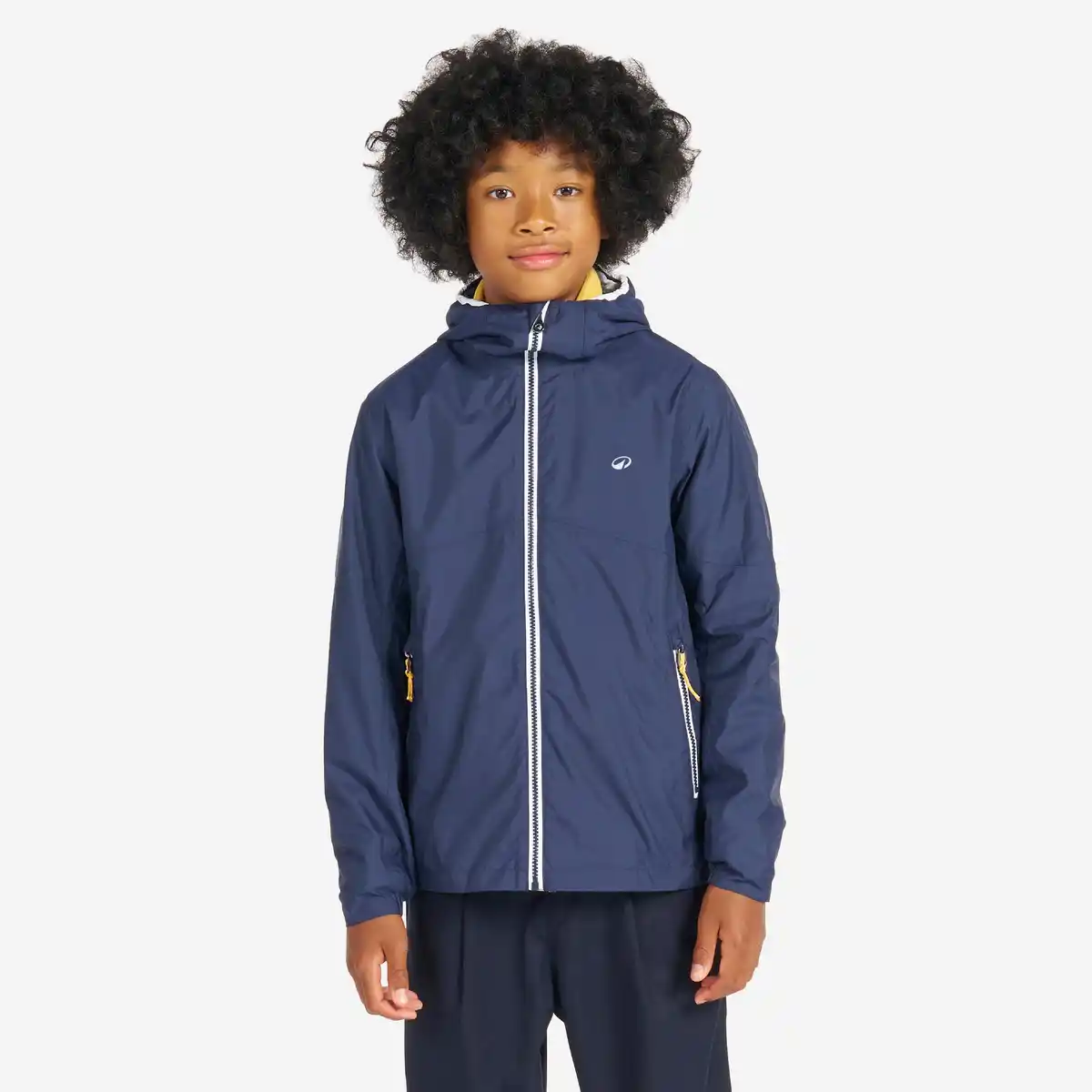 Bild 1 von DECATHLON Segeljacke Regenjacke Kinder wasserdicht 100 marineblau