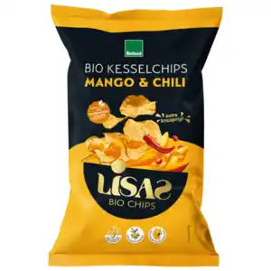 Lisas Bio-Kesselchips Mango & Chili 115g