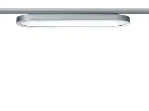 Schienensystem-Strahler Panel Loop in Chromfarben max. 7 W, Chromfarben