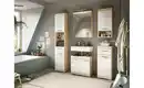 Bild 3 von Badmöbel-Set SCHLOONSEE, 5 teilig, bestehend aus: Hochschrank, WBU, Spiegelschrank, Unterschrank, Hängeschrank Schloonsee