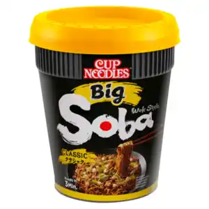 Nissin Soba Nudeln mit Yakisoba-Sauce Classic Big Cup 113g