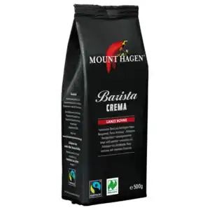Mount Hagen Bio Röstkaffee Barista ganze Bohne 500g