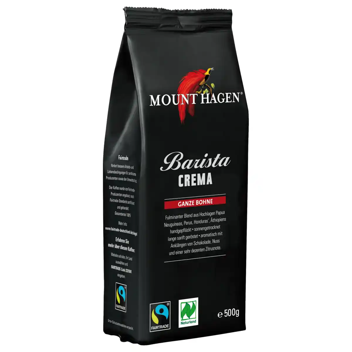 Bild 1 von Mount Hagen Bio Röstkaffee Barista ganze Bohne 500g