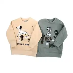 Jungen und Mädchen Baby Sweatshirts