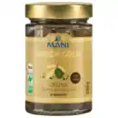 Bild 1 von Mani Greek Gold Bio Grüne Oliven mit Stein & Oregano 205g