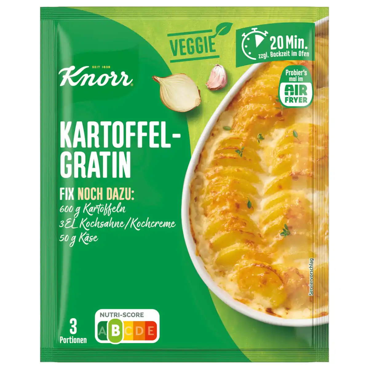 Bild 1 von Knorr Fix Kartoffel-Gratin 37g
