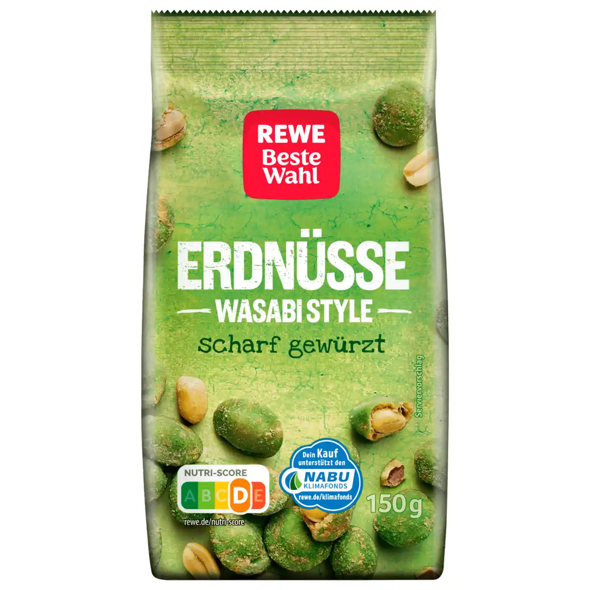 Bild 1 von REWE Beste Wahl Wasabi Erdnüsse 150g