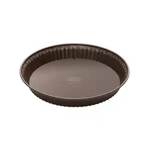 Dr.Oetker Backform Back-Edition, Braun, Metall, rund, 4.5 cm, antihaftbeschichtet, Backen, Backformen, Backformen-Sets