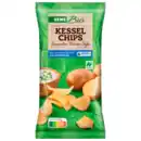 Bild 1 von REWE Bio Kesselchips Sauerrahm Kräuter Style 125g
