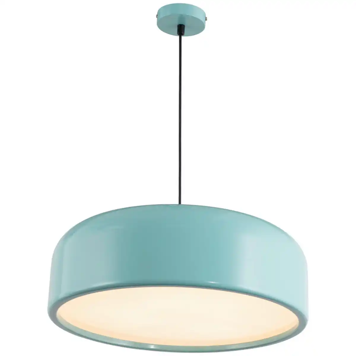 Bild 1 von Collett's Monde Hängeleuchte, Blau, Metall, Kunststoff, Vintage,Vintage, rund,rund, 120 cm, RoHS, CE, Lampen & Leuchten, Innenbeleuchtung, Hängelampen, Pendelleuchten