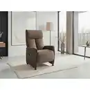 Bild 1 von Sit & More Relaxsessel TV Cremona Comfort E M2, Braun, Kunststoff, 76x112x84 cm, Goldenes M, Oeko-Tex® Standard 100, Made in Europe, DGM-Klimapakt, Relaxfunktion, Liegefunktion, gepolsterte Armlehne