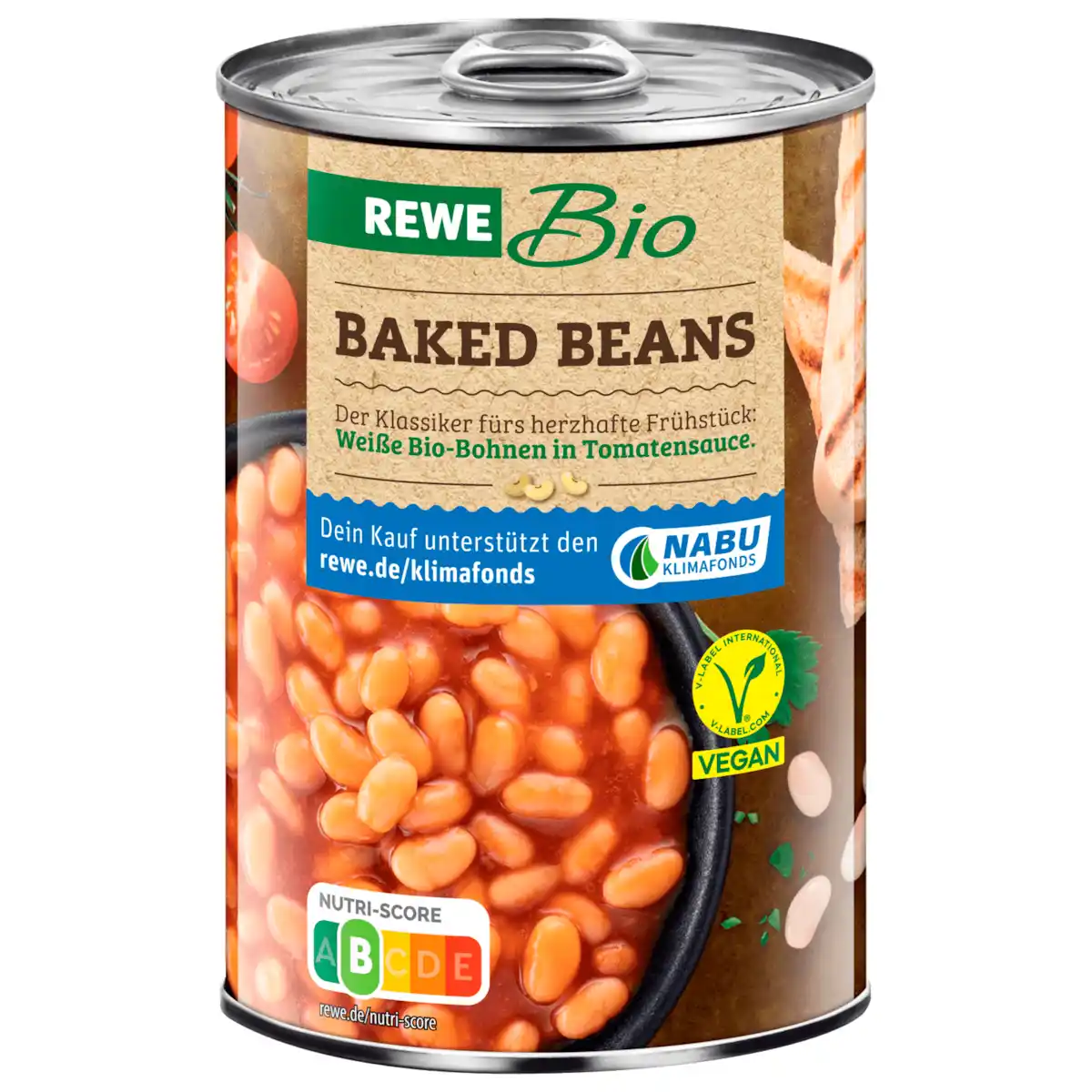 Bild 1 von REWE Bio Baked Beans 400g